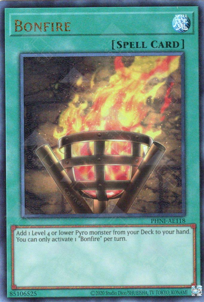 yugioh pyro cards PHNI-AE118 Bonfire (UL) – TCG Corner From The Vault You can only use MTG Commander Deck EDH Pack Options:Mewtwo X