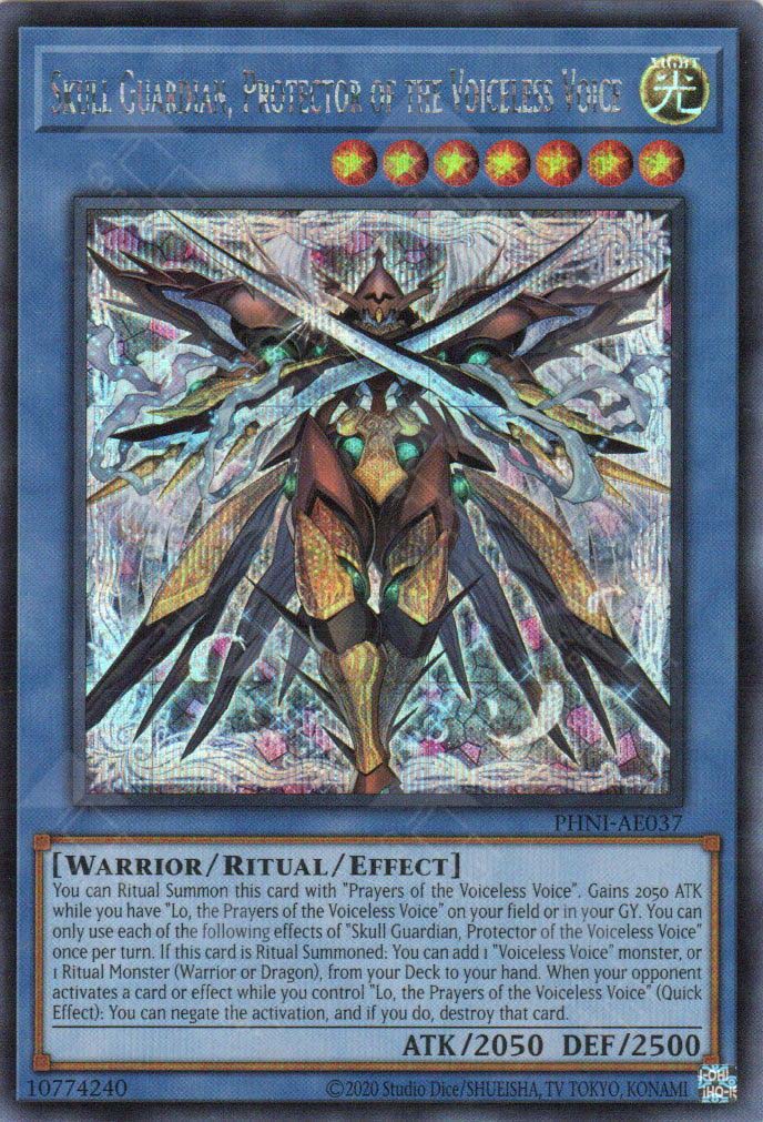 PHNI-AE037 Skull Guardian, Protector of the Voiceless Voice (SER) – TCG  Corner