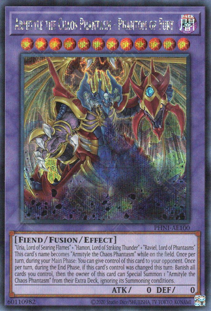 yugioh armityle deck PHNI-AE100 Armityle the Chaos Phantasm