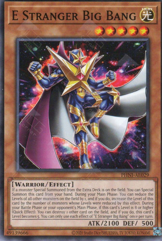 YuGiOh Phantom Nightmare Common E Stranger Big Bang Phni-en028