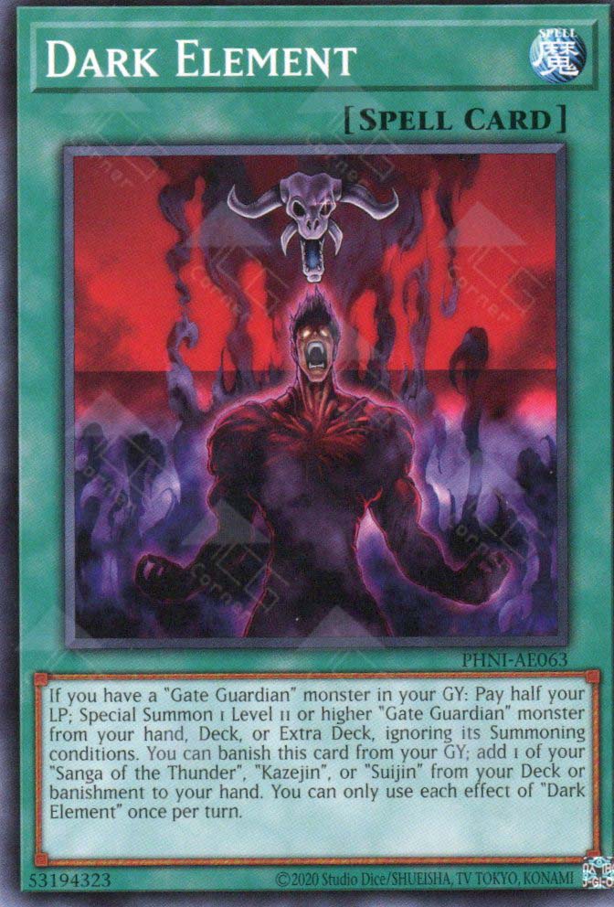 PHNI-AE063 Dark Element (N) – TCG Corner