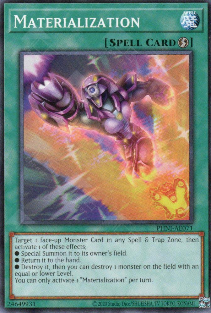 PHNI-AE071 Materialization (N) – TCG Corner