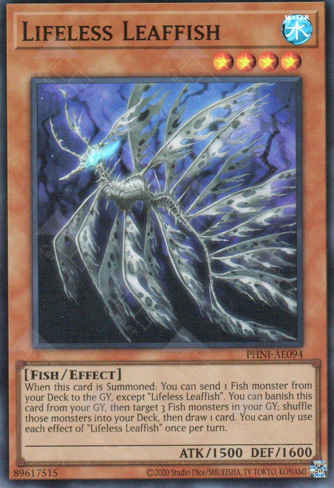 PHNI-AE094 Lifeless Leaffish (N) – TCG Corner