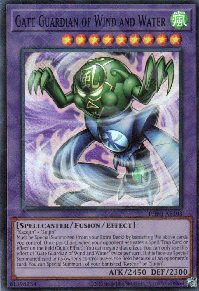 PHNI-AE103 Gate Guardian of Wind and Water (SR) PHNI-AE103 Gate Guardian of Wind and Water (SR)