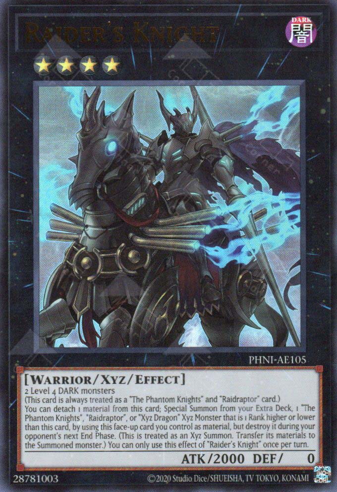PHNI-AE105 Raider's Knight (UR) – TCG Corner