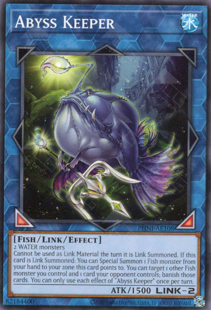 rank 2 xyz monsters PHNI-AE108 Abyss Keeper (N) – TCG Corner