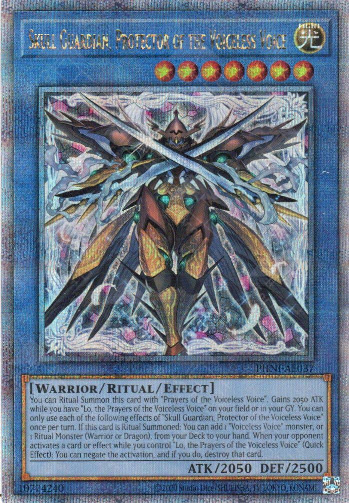 PHNI-AE037 Skull Guardian, Protector of the Voiceless Voice (QCSR) – TCG  Corner