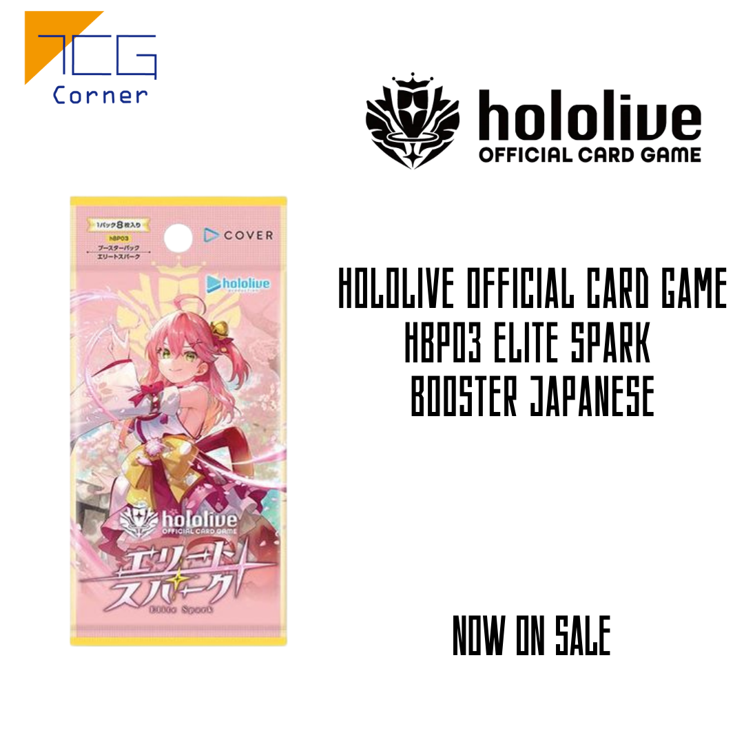 Hololive Official Card Game hBP03 Elite Spark Booster Japanese