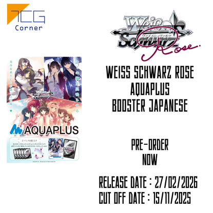Weiss Schwarz Rose AQUAPLUS Booster Japanese Pre-Order
