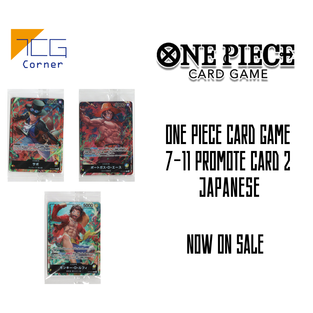 where to buy one piece trading card game One Piece Card Game 7-11 Promote Card 2 Japanese – TCG Corner