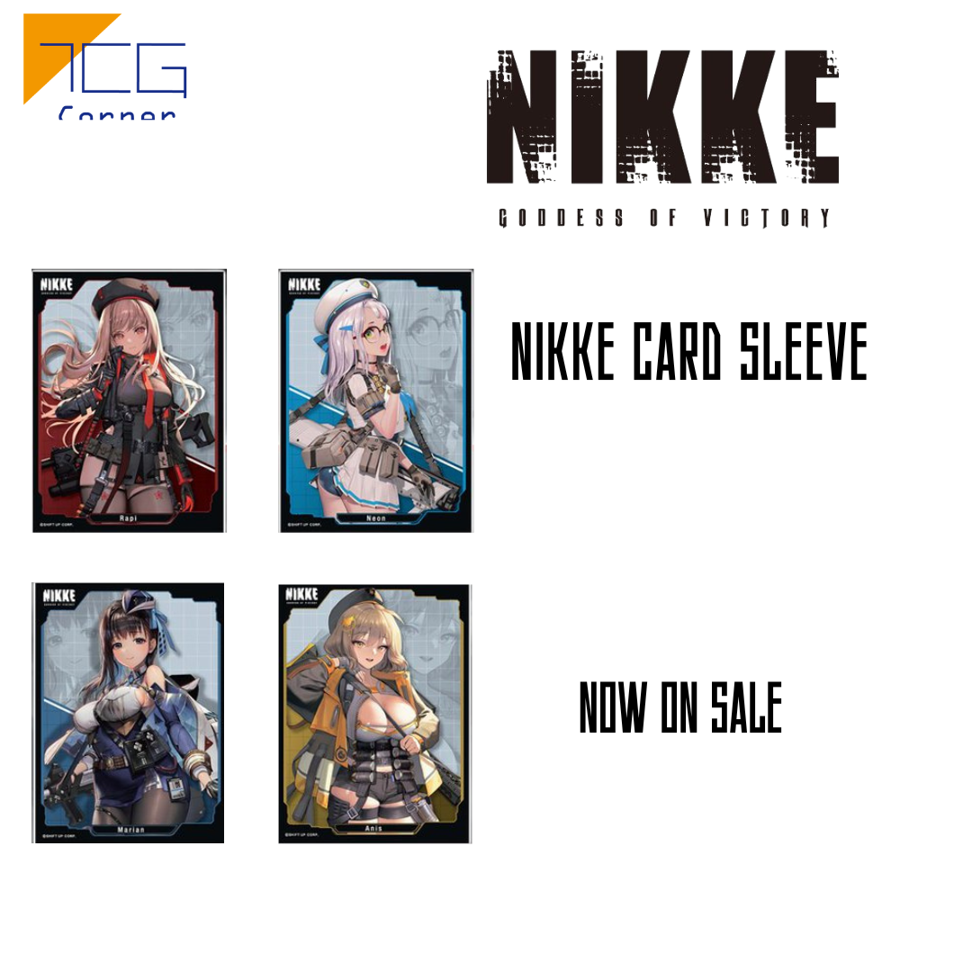 nikke card sleeves NIKKE Card Sleeve – TCG Corner