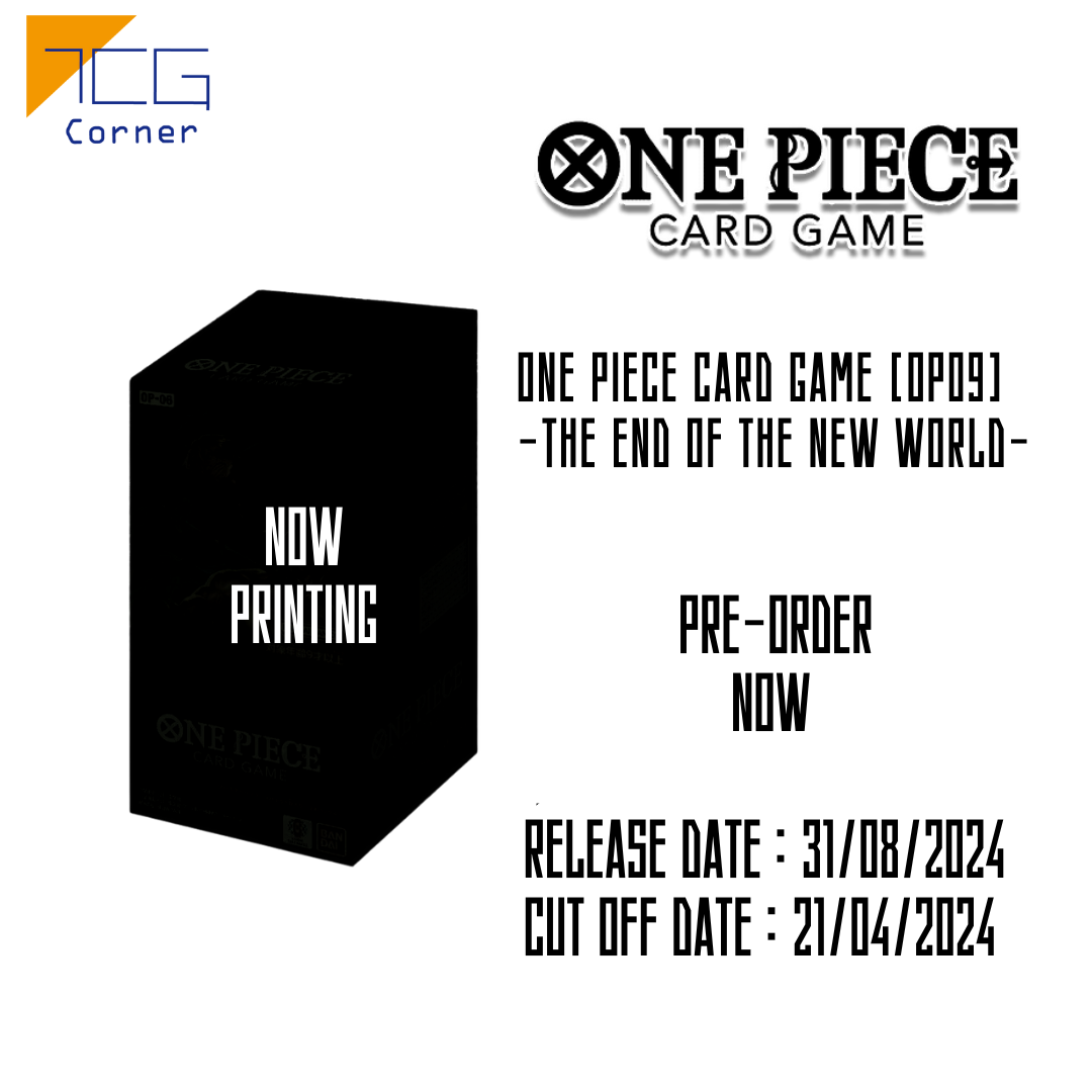 One Piece Card Game OP09 -The end of the new world- Japanese Ver Pre-O –  TCG Corner