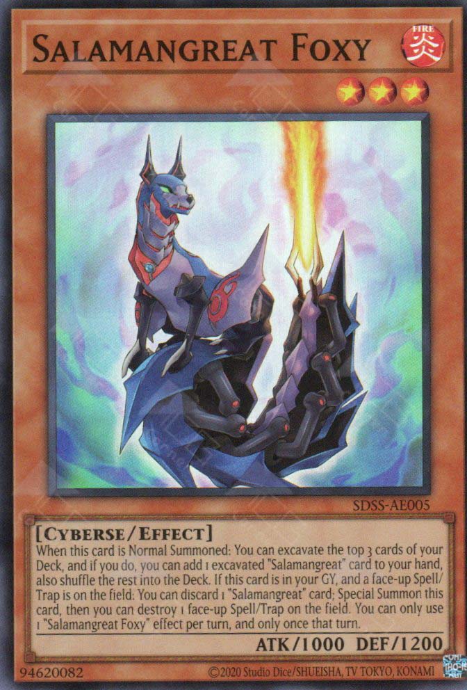 SDSS-AE005 Salamangreat Foxy (SR) – TCG Corner
