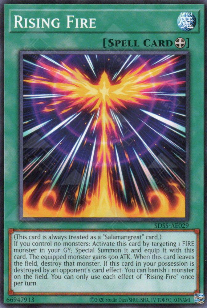 yugioh fire spell cards Fire King Sky Burn SR14-EN025 Yu-Gi-Oh! Card
