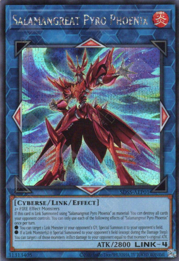 SDSS-AEP01 Salamangreat Pyro Phoenix (SER) – TCG Corner
