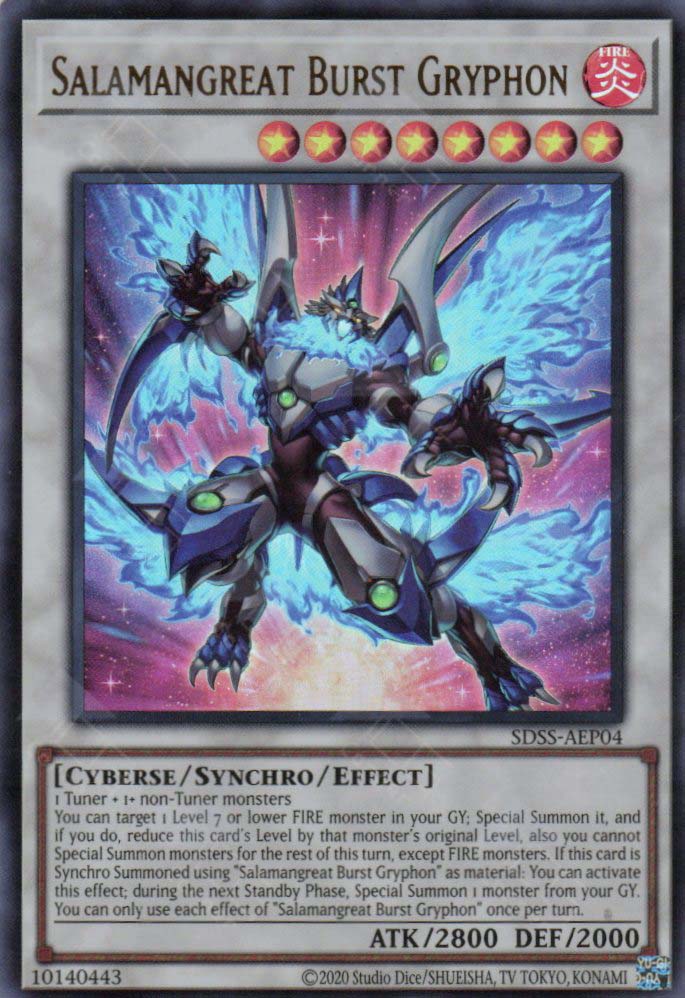 SDSS-AEP04 Salamangreat Burst Gryphon (SR) – TCG Corner