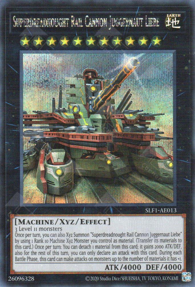 SLF1-AE013 Superdreadnought Rail Cannon Juggernaut Liebe (SER