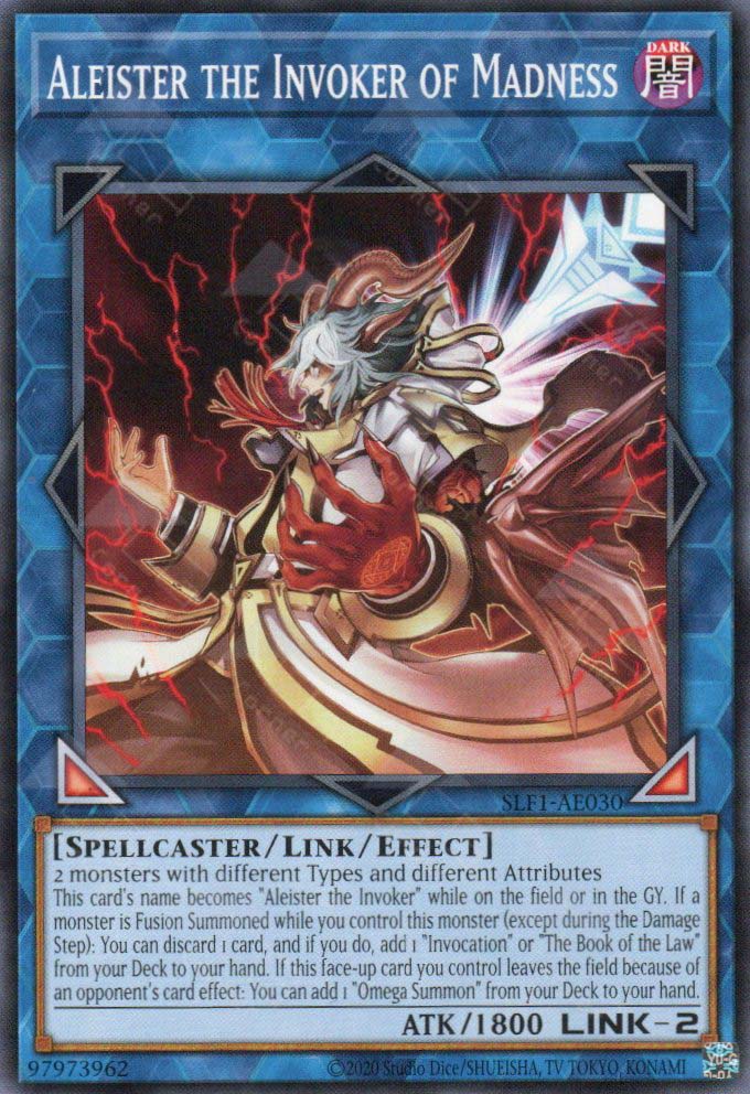 yugioh aleister the invoker deck SLF1-AE030 Aleister the Invoker of Madness (N) – TCG Corner