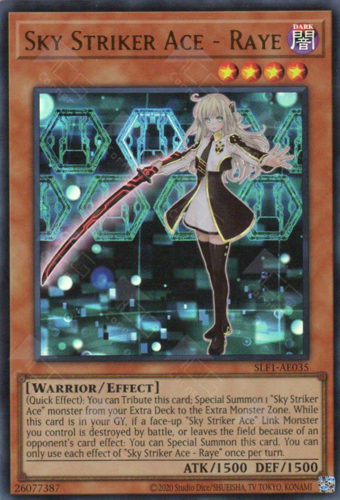 sky striker yugioh deck SLF1-AE035 Sky Striker Ace