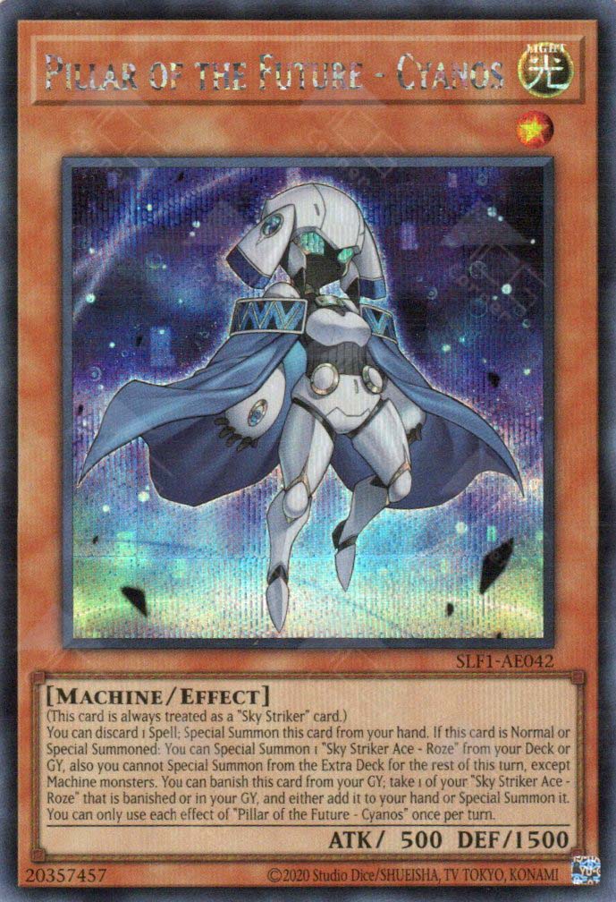 Pilar Del Futuro - Cyanos - BLTR-EN043 - Ultra Rare - 1ª Edición