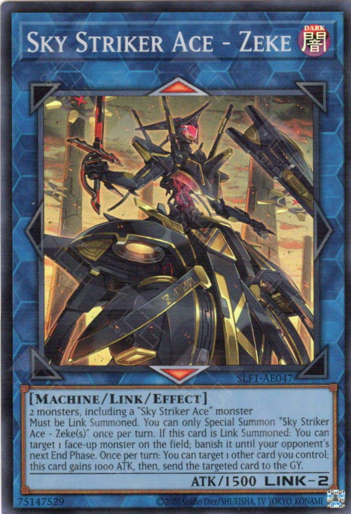 SLF1-AE047 Sky Striker Ace - Zeke (SR) – TCG Corner
