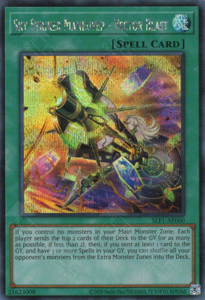 SLF1-AE060 Sky Striker Maneuver - Vector Blast (SER) TCG Corner SLF1-AE060 Sky Striker Maneuver - Vector Blast (SER) TCG Corner