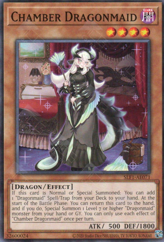 dragonmaid yugioh deck SLF1-AE071 Chamber Dragonmaid (N) – TCG Corner