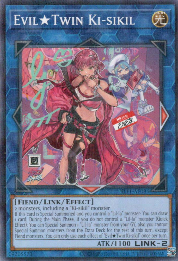 SLF1-AE086 Evil?Twin Ki-sikil (P-N) (Alternate Art) SLF1-AE086 Evil?Twin Ki-sikil (P-N) (Alternate Art)