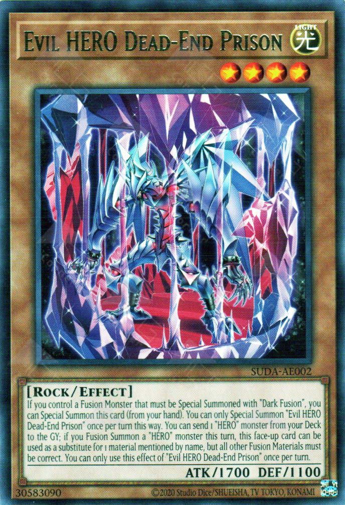 Suda-AE002 Evil HERO Dead-End Prison (R) Suda-AE002 Evil HERO Dead-End Prison (R)