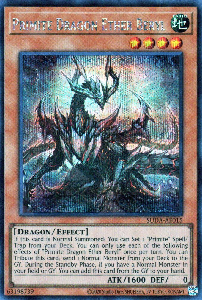 Suda-AE015 Primite Dragon Ether Beryl (SER) – TCG Corner