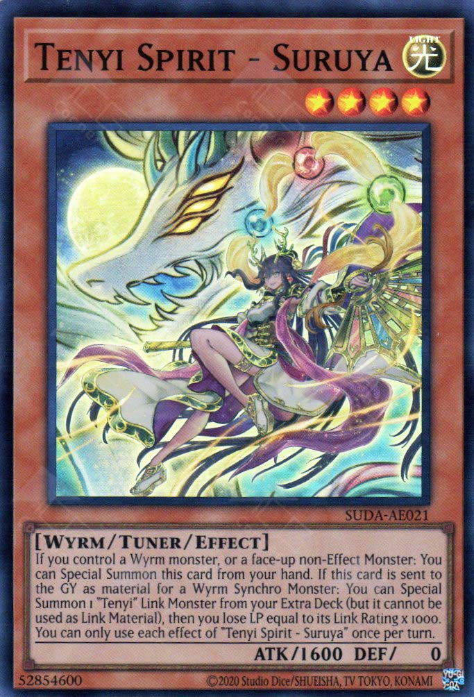 yugioh duel links tenyi deck SUDA-EN021 Tenyi Spirit