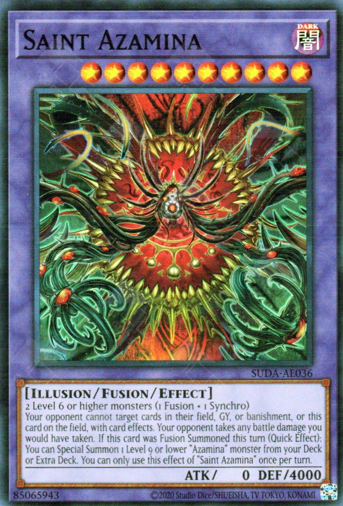 Suda-AE036 Saint Azamina (SR) – TCG Corner