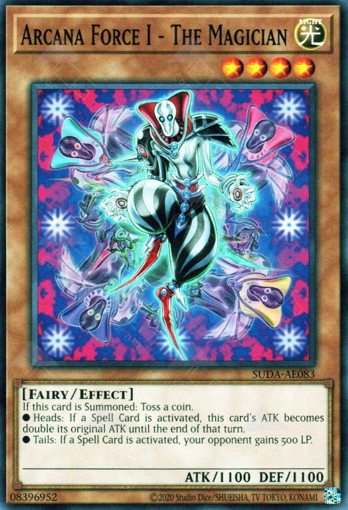 arcana yugioh cards Arcana Force XIX - The Sun (SUDA-EN005)