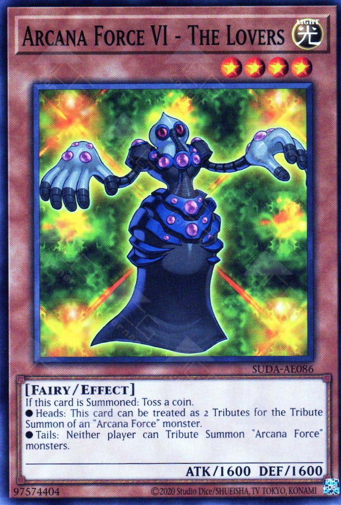 arcana force monsters Suda-AE086 Arcana Force VI
