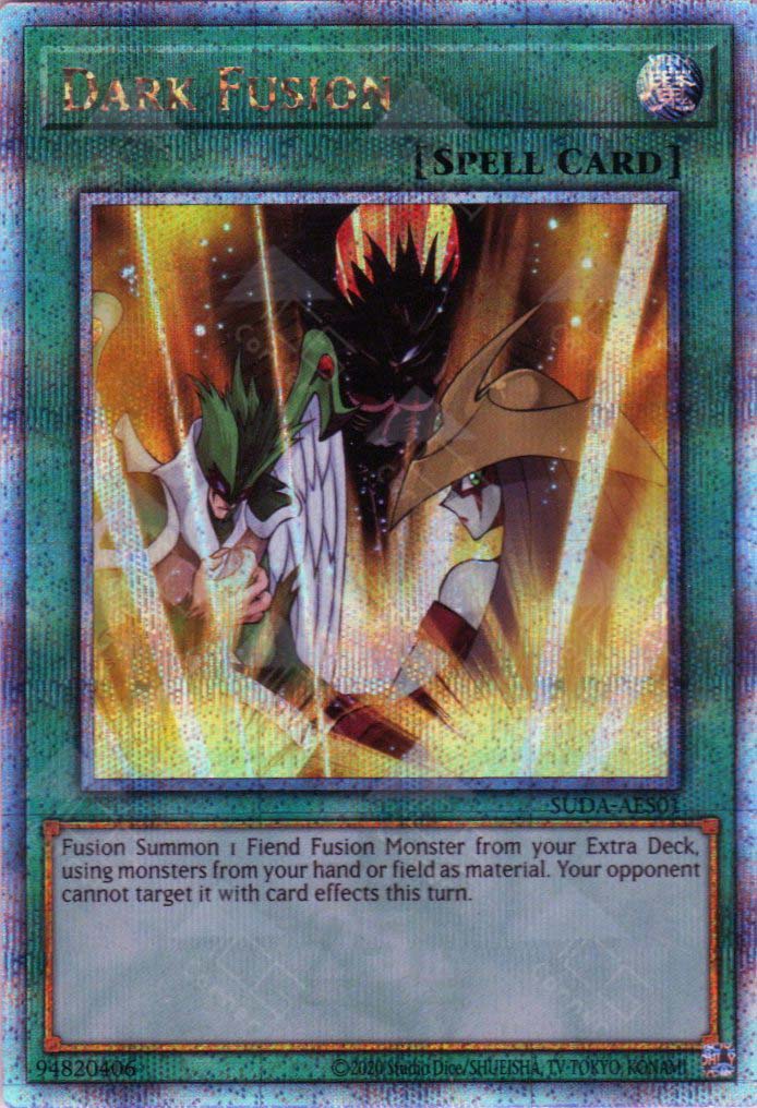 yugioh dark monster deck Suda-AES01 Dark Fusion (QCSR) – TCG Corner