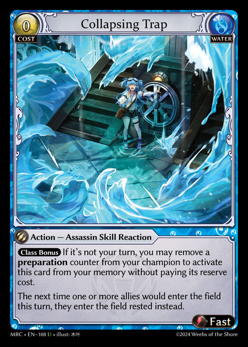 MRC-108 Collapsing Trap (Uncommon) – TCG Corner