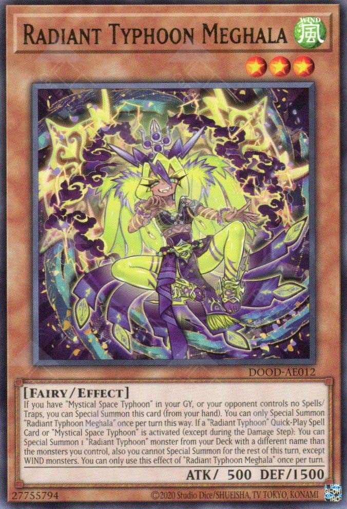 DOOD-AE012 Radiant Typhoon Meghala (R) – TCG Corner