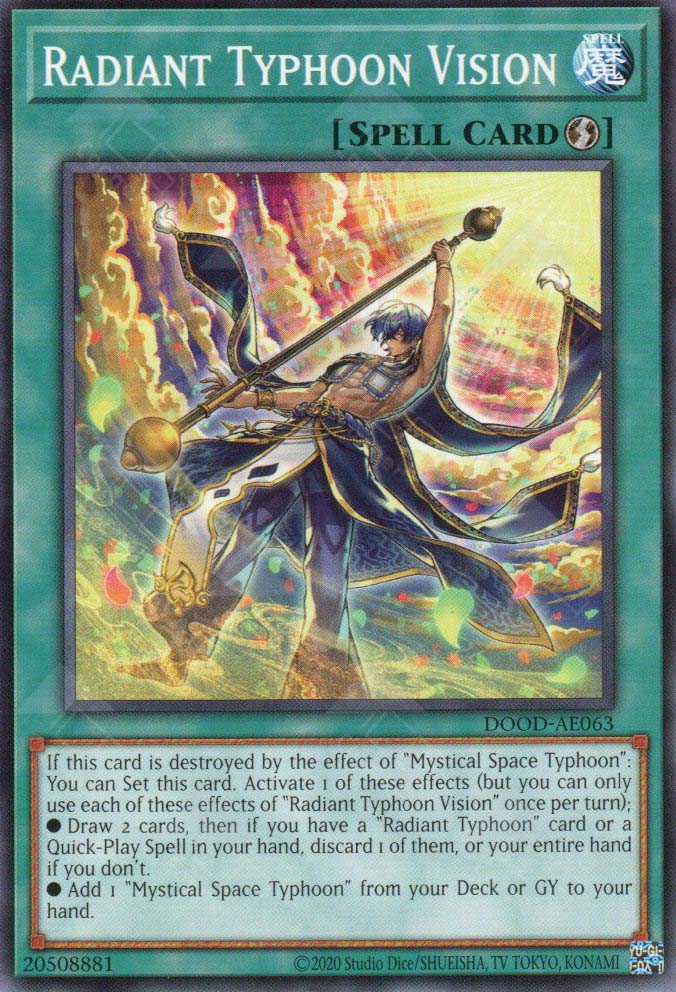 radiant typhoon deck yugioh DOOD-AE063 Radiant Typhoon Vision (N) – TCG Corner