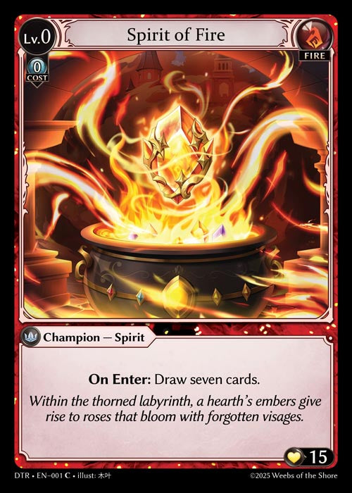 DTR-001 Spirit of Fire (Common)