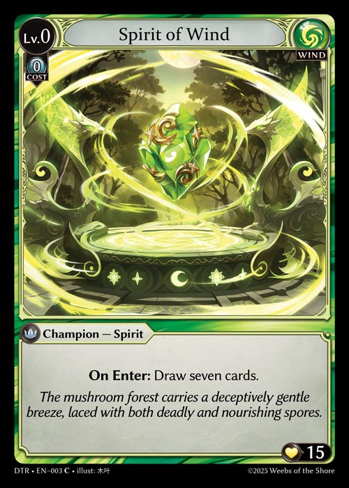 DTR-003 Spirit of Wind (Common)
