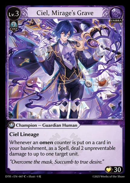 DTR-007 Ciel, Mirage's Grave (Common)