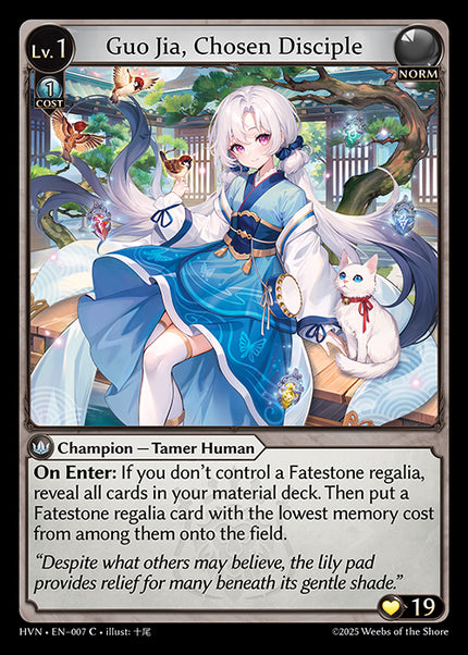 HVN-007Guo Jia, Chosen Disciple (Common)
