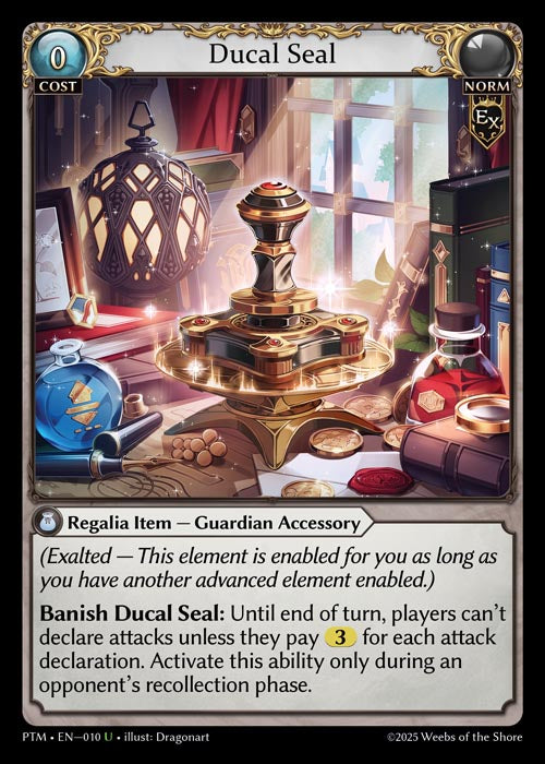 PTM-010 Ducal Seal (Uncommon)