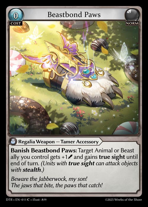 DTR-011 Beastbond Paws (Common)