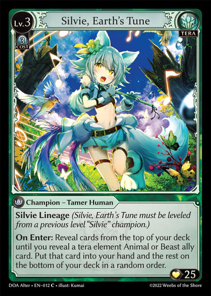 DOA Alter-012 Silvie, Earth's Tune (Common)