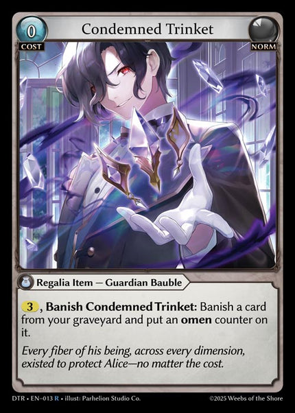 DTR-013 Condemned Trinket (Rare)