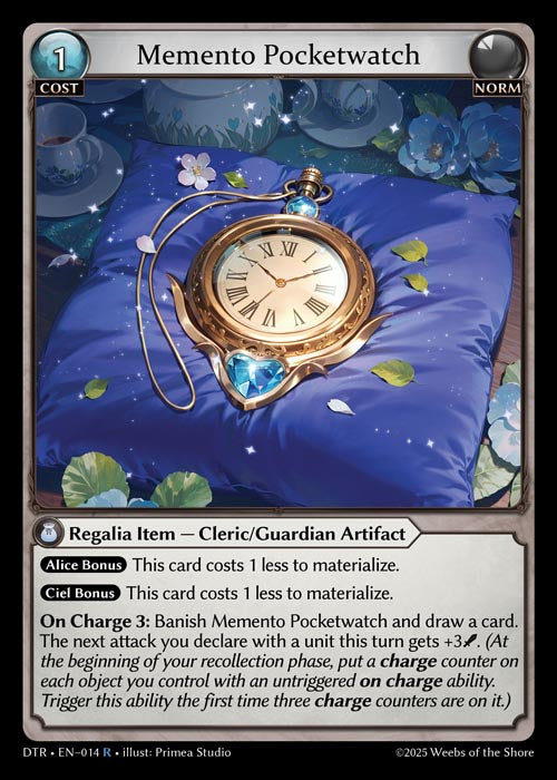 DTR-014 Memento Pocketwatch (Rare)