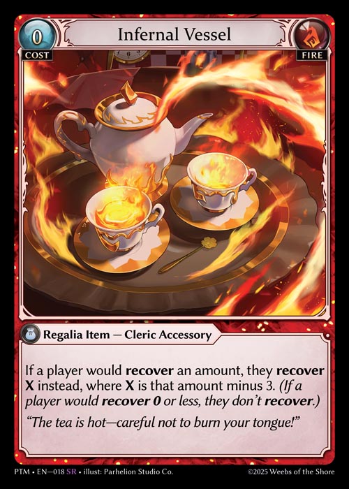 PTM-018 Infernal Vessel (Super Rare)