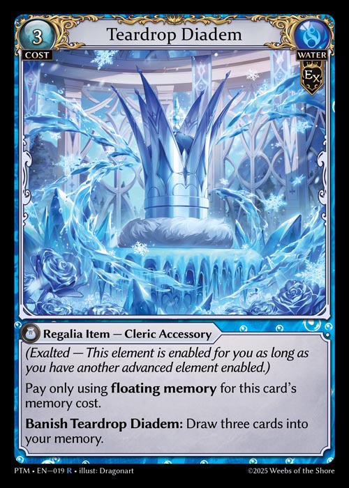 PTM-019 Teardrop Diadem (Rare)
