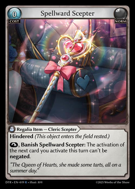 DTR-019 Spellward Scepter (Rare)